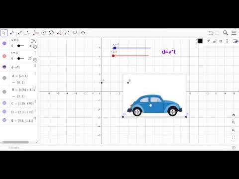 MRU BÁSICO EN GEOGEBRA - YouTube