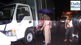 Suspicious lorry seized from Wattala