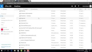 OneDrive dla Firm: tworzenie folderów i plików