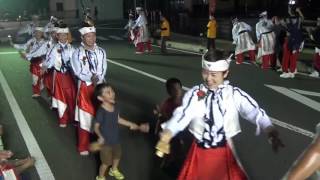 備後ばらバラよさこい踊り隊2017玉島天神祭り正調よさこい