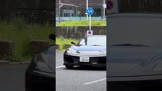 Ferrari F430 Acceleration sound in Tokyo, Japan