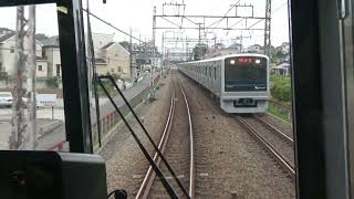 伊勢原駅→鶴巻温泉駅→東海大学前駅→秦野駅 小田急小田原線 下り 快速急行