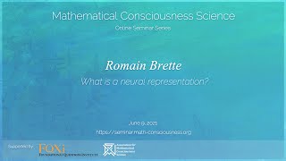 What is a neural representation? (Romain Brette)