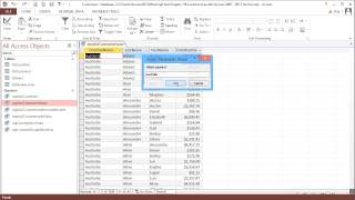 Microsoft Access 2013 Tutorial | Using Parameters In Queries