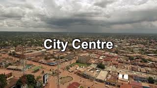 Full Arial View of Lira City Centre Today 2023