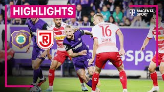 FC Erzgebirge Aue - SSV Jahn Regensburg | Highlights 3. Liga | MAGENTA SPORT