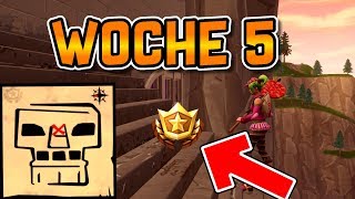 Fortnite Woche 5 Schatz Videos 9videos Tv - schatzkarte greasy grove fortnite woche 5 schatz suche battle pass season 4 deutsch