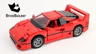 Lego Creator 10248 Ferrari F40 - Lego Speed Build