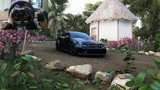 Mercedes-Benz C63 AMG | Forza Horizon 5 | Steering Wheel Gameplay