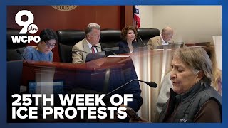 Protesters plead for end to Butler County Jail agreement with ICE