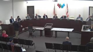 Whitehall City Council Meeting - Nov. 15, 2016