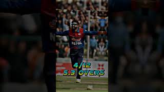 Nepal Vs Kenya 2nd Odi/Nepal Vs Kenya highlights/Di Dipendra singh airee bowling #cricket #shorts