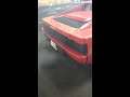 ferrari　爆音　テスタロッサ