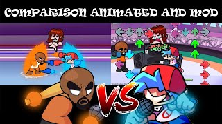 Comparison Animated Chino`s vs Mod Original: FNF Matt vs Boyfriend