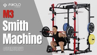 MIKOLO M3 Smith Machine Overview  | Mikolo