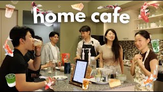 we're opening a home cafe. coffee vlog [Full video Jan 24th]