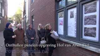 20131113 Tiel Paneel Hof van Arkel opgraving