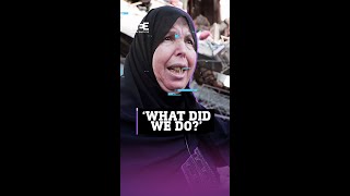 Gaza mother loses everything in Israeli airstrike