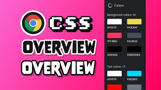 Quick overview of CSS