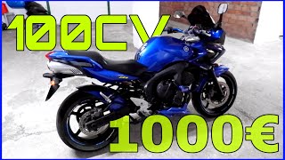 YAMAHA FZ6 2004 en 2022  (La Fazer) 🚀 MI NUEVA MOTO - REVIEW GENERAL 🧐 100cv por 1000€