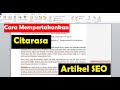 Belajar Menulis Artikel SEO Friendly