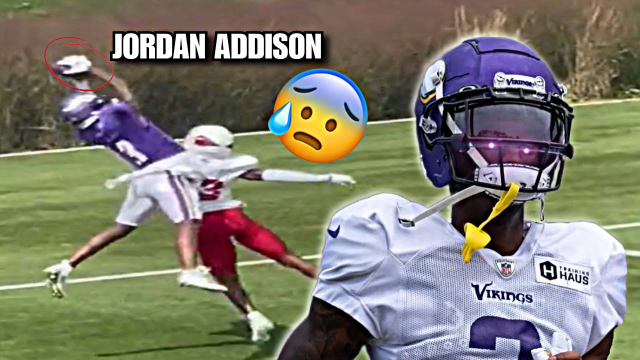 “ROOKIE” Jordan Addison Got Left In 1on1 Situations 😰 Cardinals Vs ...