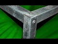 JOINTS WITHOUT WELDING.. 3 REAL BRILLIANT IDEAS FOR SQUARE TUBE 90° DEGREE