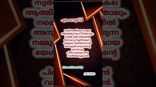 Today Bible verses ഇന്നത്തെ ബൈബിൾ വാക്യം GOD BLESS YOU #bibleverse #peaceinjesus #jesuschrist#shorts