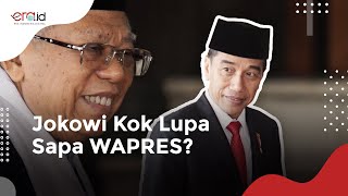 Ini yang Dilakukan Jokowi saat Lupa Sapa Wapres Maruf Amin