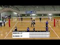 鹿屋体育大学 vs 長崎国際大学【九州大学春季バレーボール女子１部リーグ大会】（2022 5 7）レギュラーラウンド2週目　第6試合