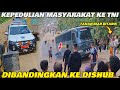 Kepedulian Masyarakat Ke TNI Dibandingkan Ke DISHUB Yang Melintas Batu Jomba Road Terbaru Hari Ini