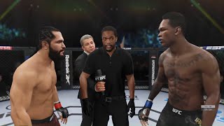 UFC 4 - Jorge Masvidal vs. Israel Adesanya - Octagon Fight - Crazy UFC 👊🤪