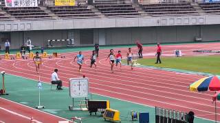 東日本実業団陸上競技会2015　男子100m予選8組目