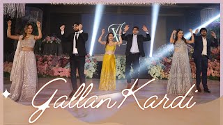 Gallan Kardi || Vicky & Arosha's Wedding Dance Performance | Reception
