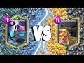 MEGA KNIGHT + GOLDEN KNIGHT Vs PEKKA + MINI PEKKA (2024) - Clash Royale Challenge