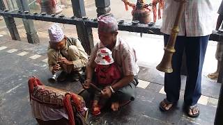 Manakamana Nitya Puja with traditional instruments