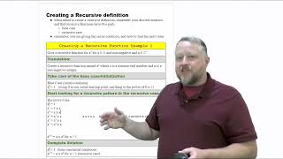 5 - Creating a Recursive definition