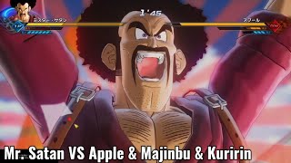 Mr. Satan VS Apple \u0026 Majinbu \u0026 Kuririn【ドラゴンボールゼノバース2】DRAGON BALL XENOVERSE2 ゲーム実況