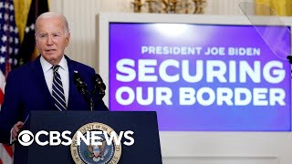 Biden announces executive action restricting asylum processing