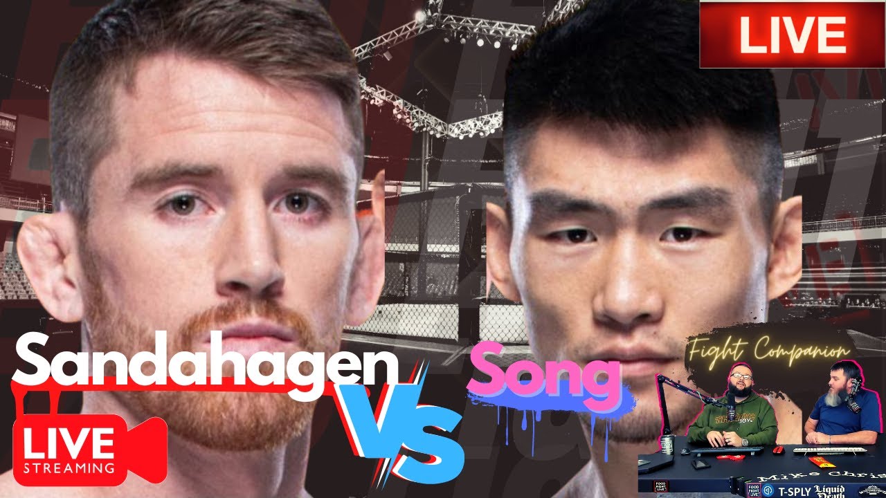 🔴 UFC Fight Night LIVE: Sandhagen Vs. Song FIGHT COMPANION!! - YouTube