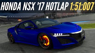 Gran Turismo 7: Lap Time Challenge Daytona | Honda NSX '17 Hotlap [4K]