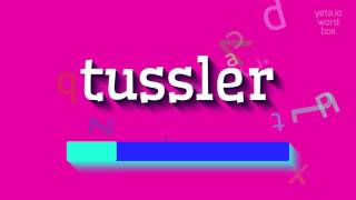 How to say "tussler"! (High Quality Voices) How to say "tussler"! (High Quality Voices)