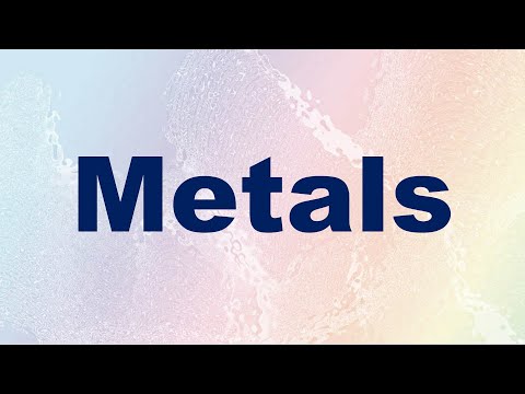 What is the definition of a metal?