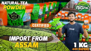 100% Natural Tea Powder Shop 🍵| Pot Tea Madurai | Import From Assam | Wholesale All Over India Tamil