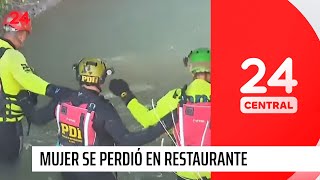 Mujer se perdió en restaurante: fue al baño y no regresó | 24 Horas TVN Chile