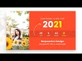 Countdown Timer using Html CSS & vanilla Javascript | New Year Countdown Clock