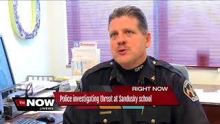 Police investigating a threatening hoax at a school in Sandusky