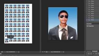 ทำรูปติดบัตรหรือรูปสมัครงานด้วยโปรแกรม Photoshop