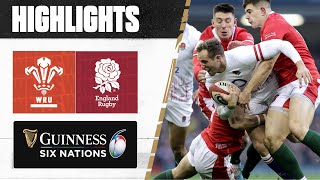 HIGHLIGHTS | 🏴󠁧󠁢󠁷󠁬󠁳󠁿 Wales v England 🏴󠁧󠁢󠁥󠁮󠁧󠁿 | 2023 Guinness Six Nations