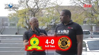 Mamelodi Sundowns 4-0 Kaizer Chiefs | Football Lesson Dished Out By Sundowns | Tso Vilakazi
